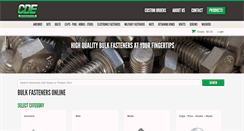 Desktop Screenshot of cdefasteners.com